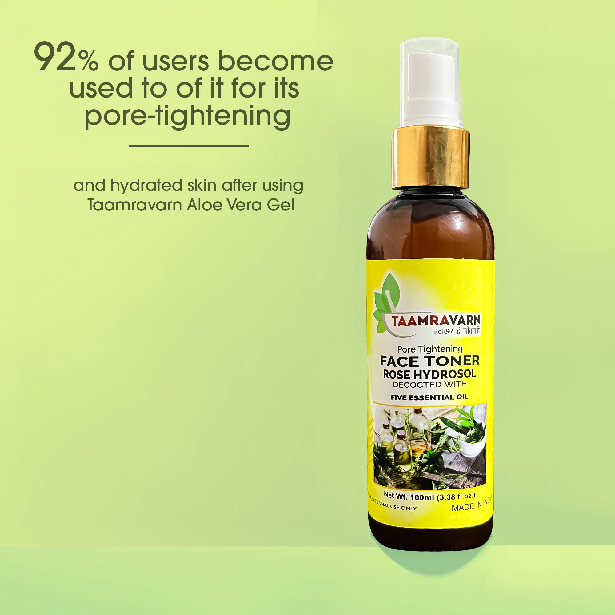 Pore Tightening Toner – Rose Hydrosol Refresher | Taamravarn