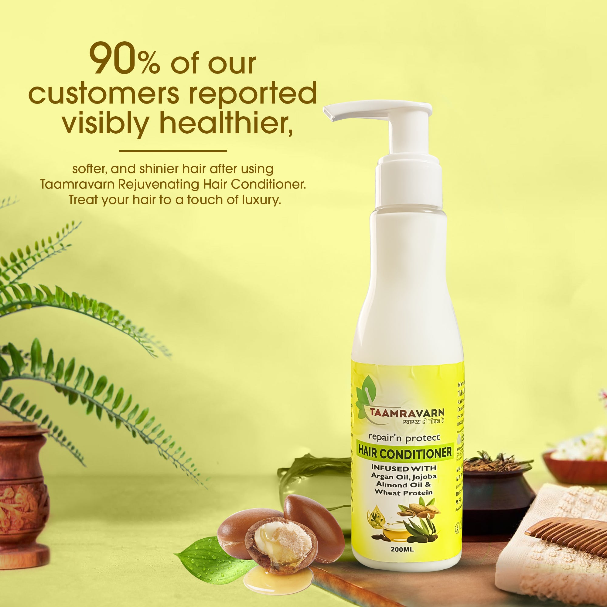 Repair’n Protect Hair Conditioner – Damage Repair & Softness | Taamravarn
