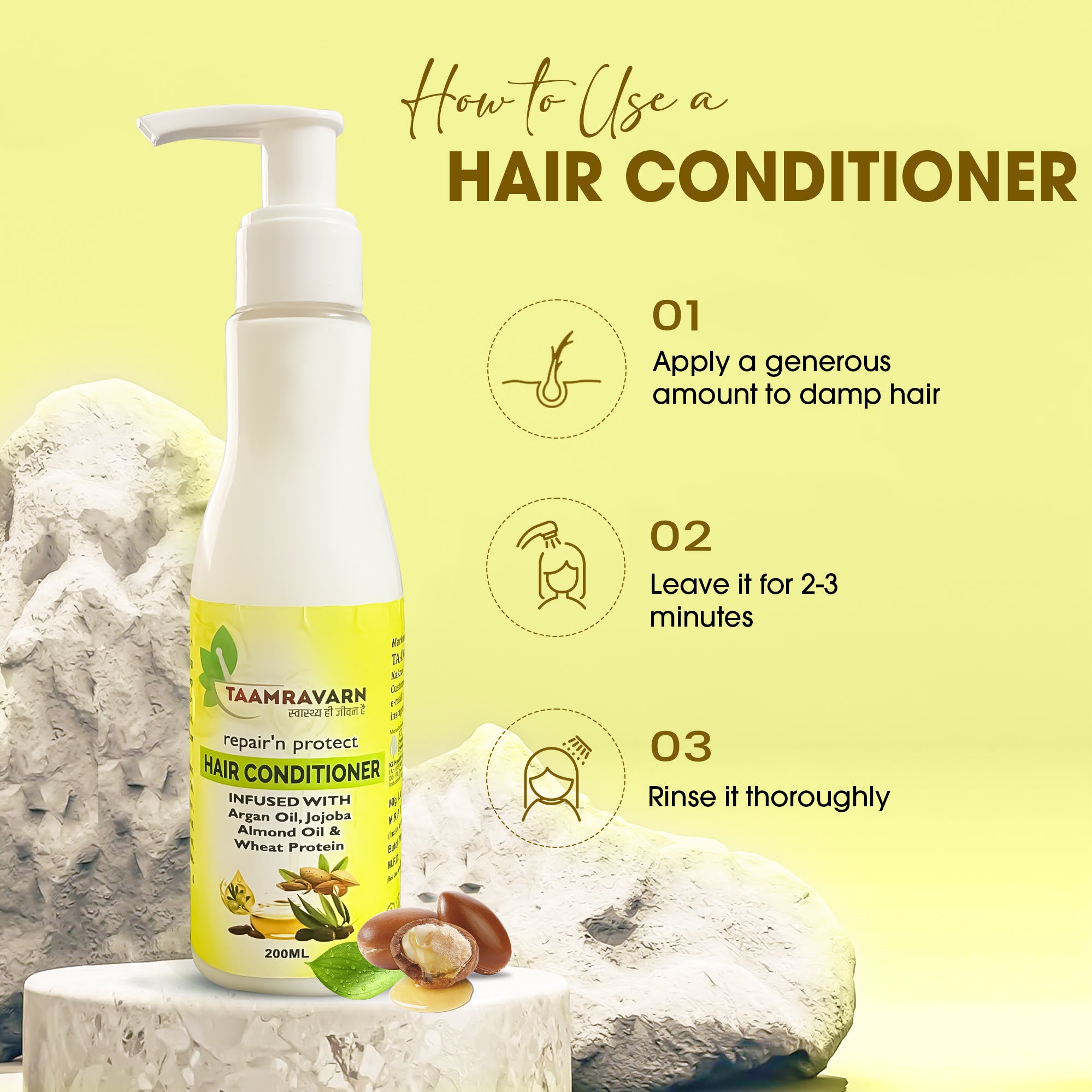 Repair’n Protect Hair Conditioner – Damage Repair & Softness | Taamravarn
