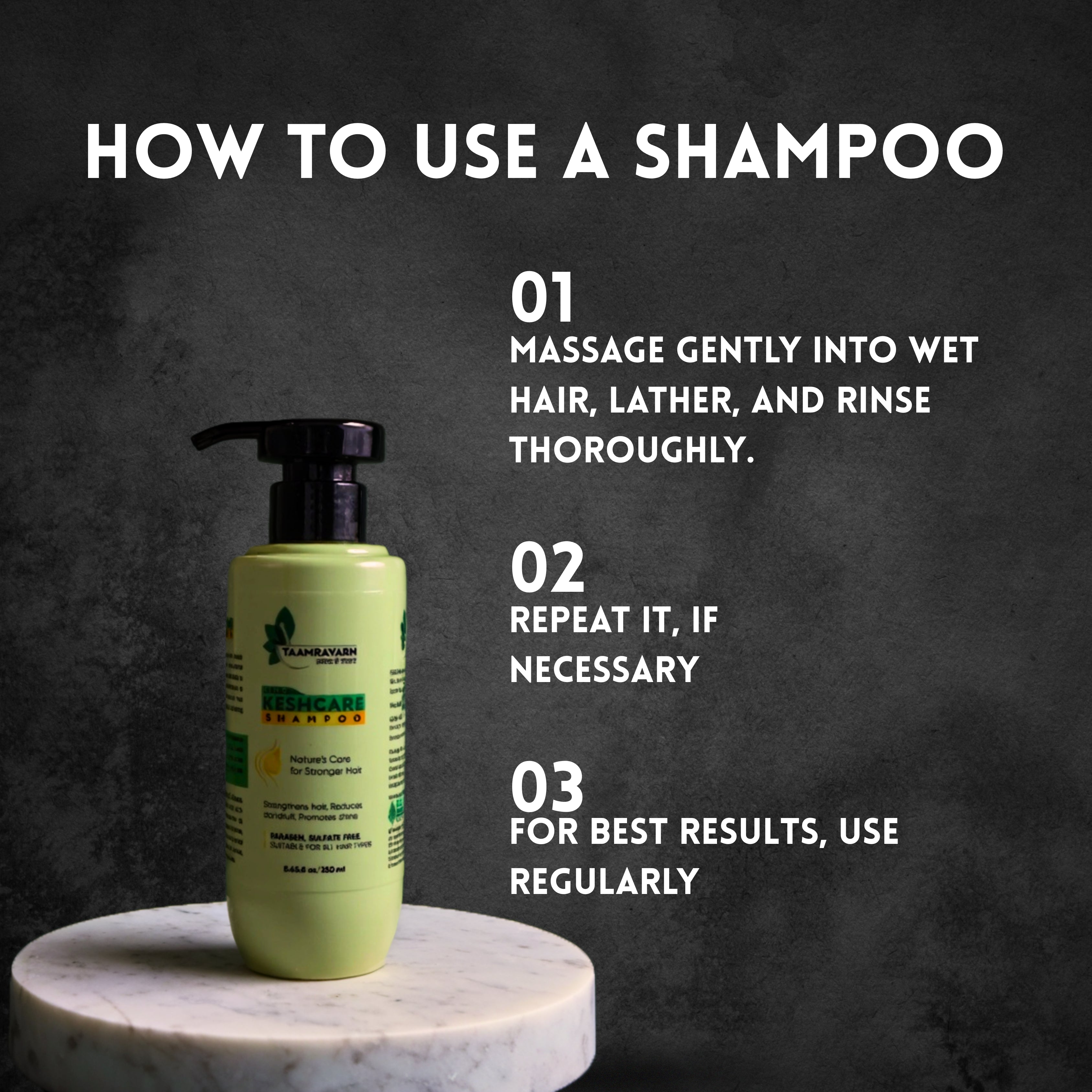 Hind Kesh Care Shampoo – Herbal Hair Fall Control Shampoo | Taamravarn