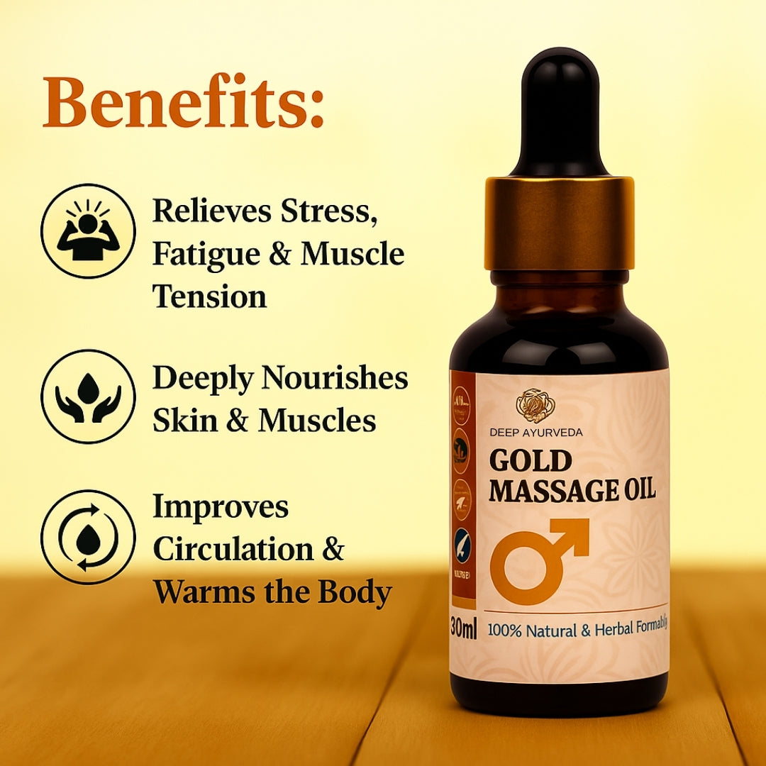 massage and oil
