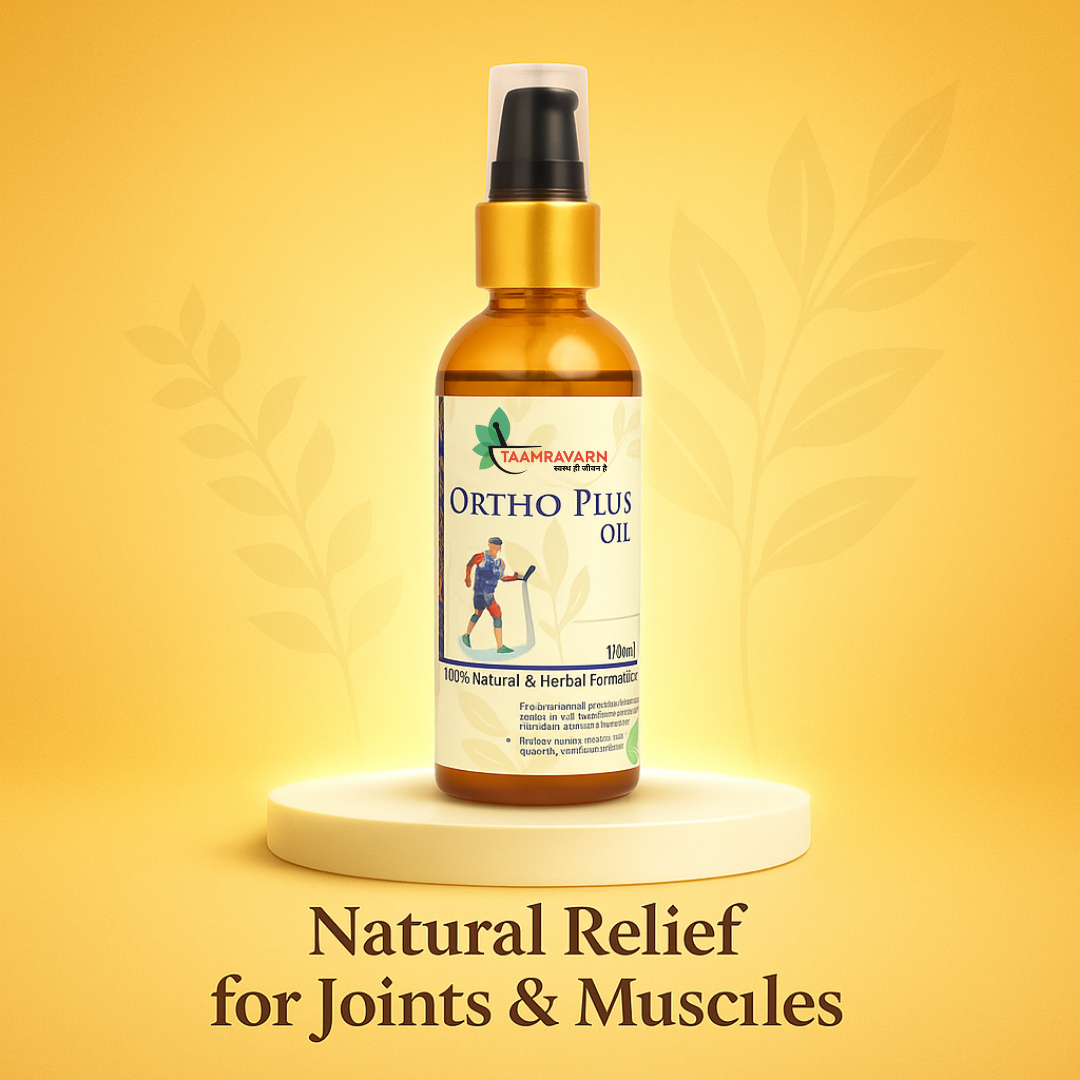 Ortho Plus Oil – Ayurvedic Joint Pain Relief Oil | Taamravarn