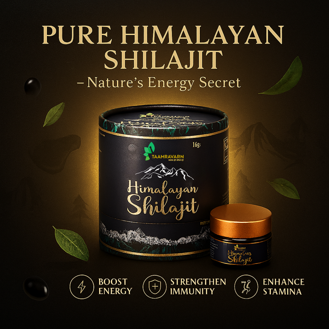 Himalayan Shilajit Resin – Pure Vitality & Energy Booster | Taamravarn (15gm)