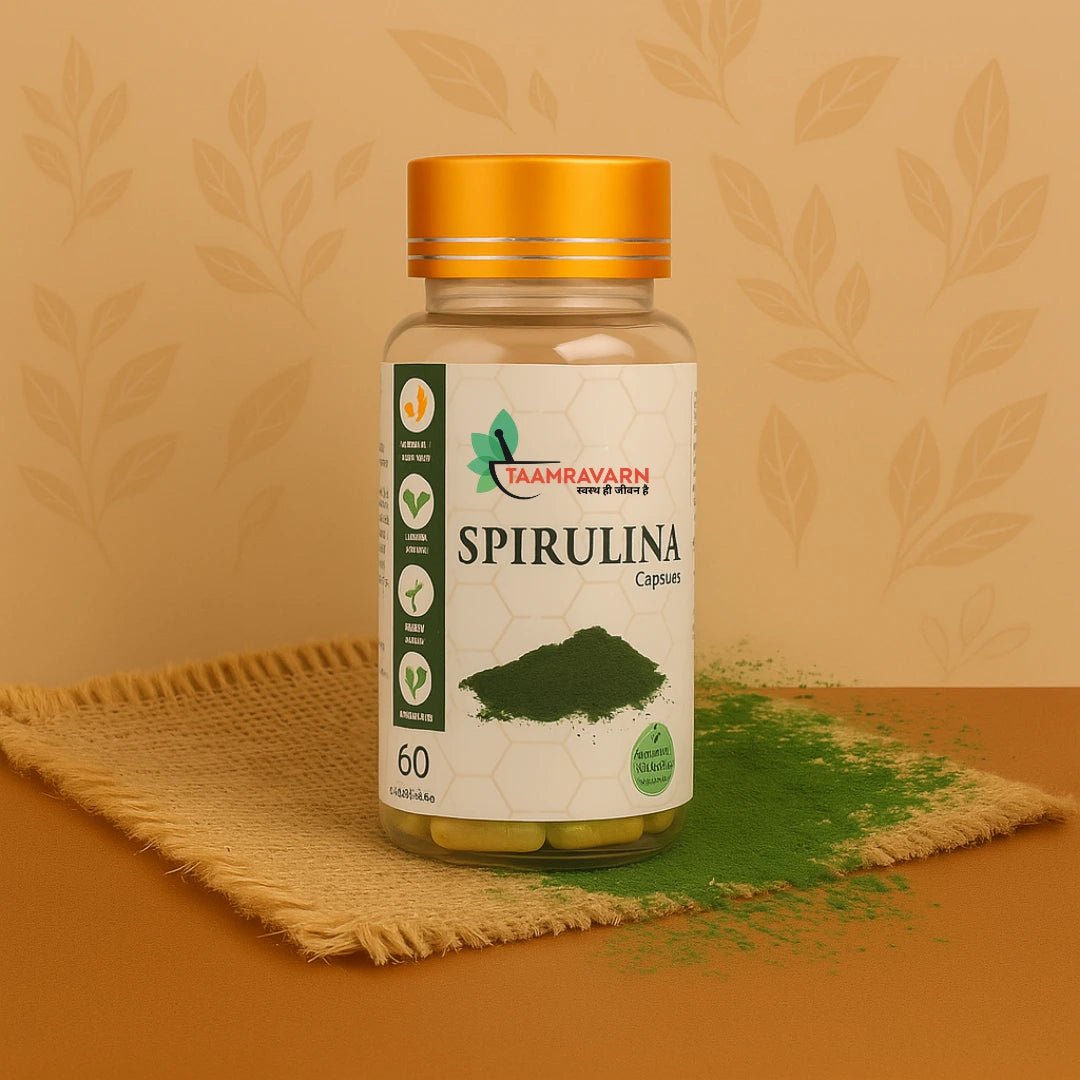 spirulina in capsule