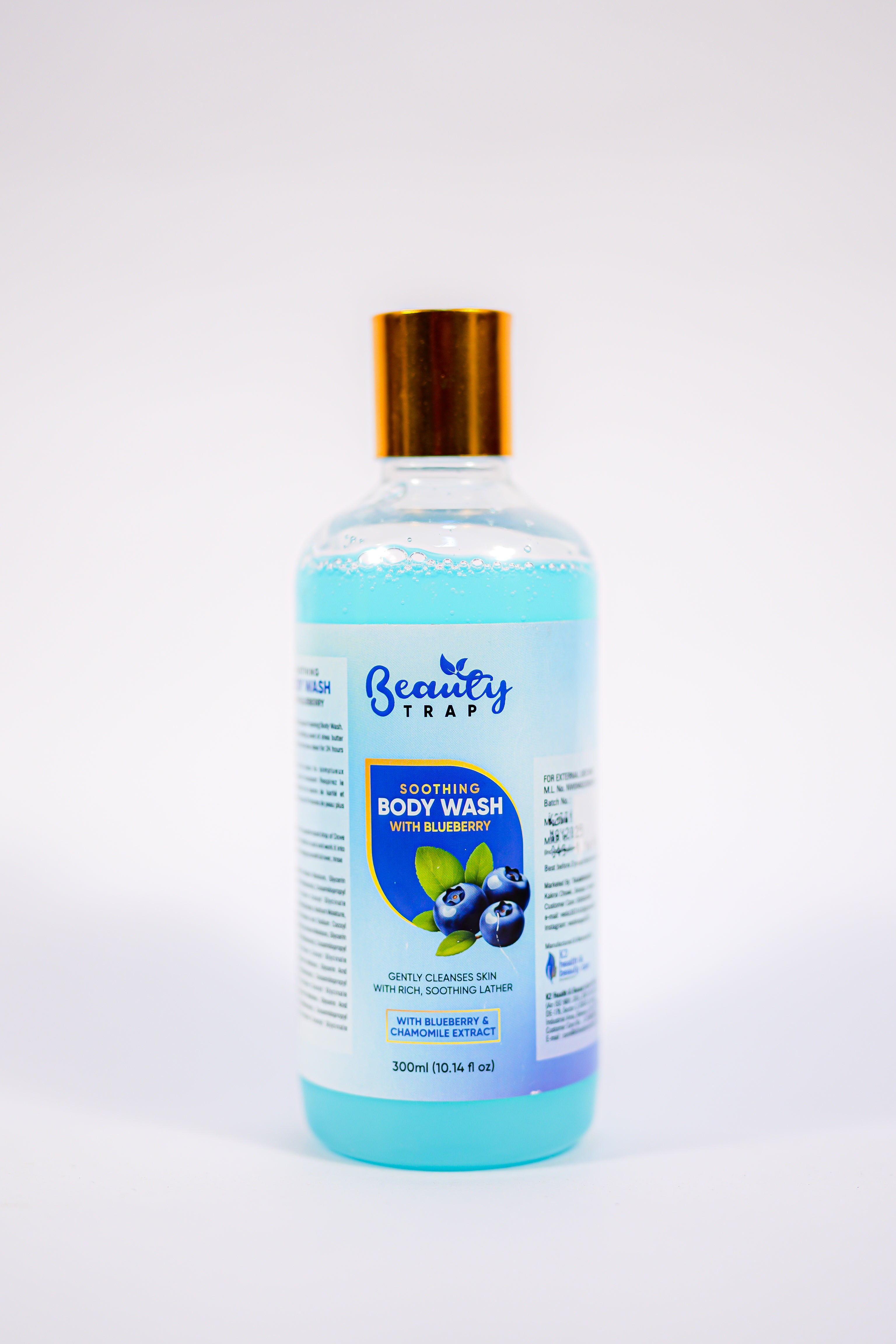 Blueberry Body Wash – Antioxidant-Rich Cleanser for Soft, Hydrated Skin (300ml)